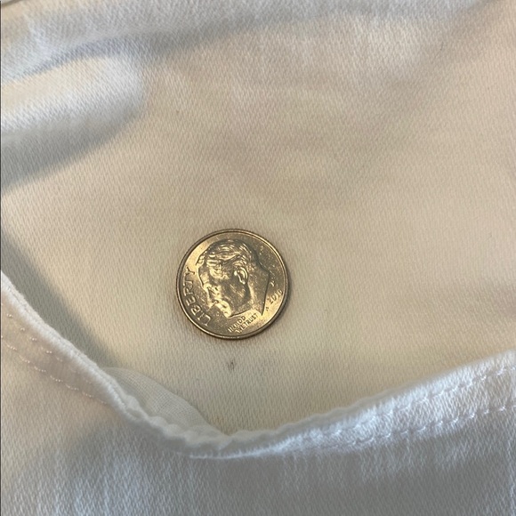 Zara White High Rise Skinny Jeans Size 6 - Picture 7 of 8